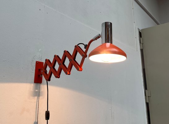 Mid-Century German Space Age Scissor Wall Lamp from Hustadt Leuchten, 1960s, Set of 2-UAH-1723685