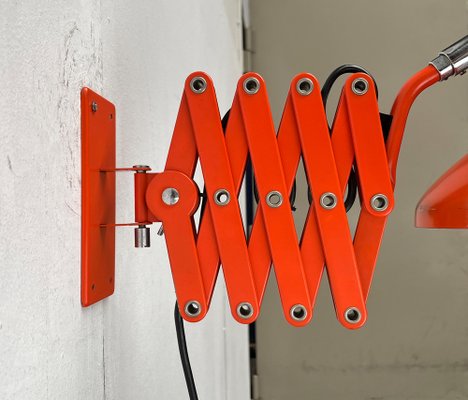 Mid-Century German Space Age Scissor Wall Lamp from Hustadt Leuchten, 1960s, Set of 2-UAH-1723685