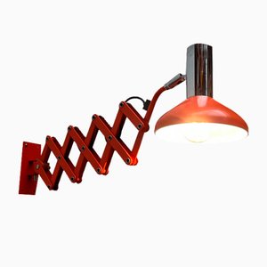 Mid-Century German Space Age Scissor Wall Lamp from Hustadt Leuchten, 1960s, Set of 2-UAH-1723685