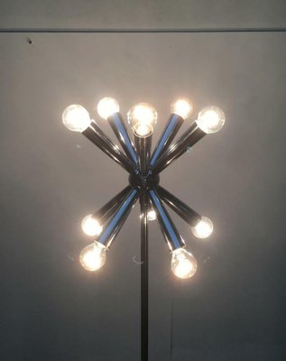 Mid-Century German Space Age Star Floor Lamp, 1960s-UAH-1726196