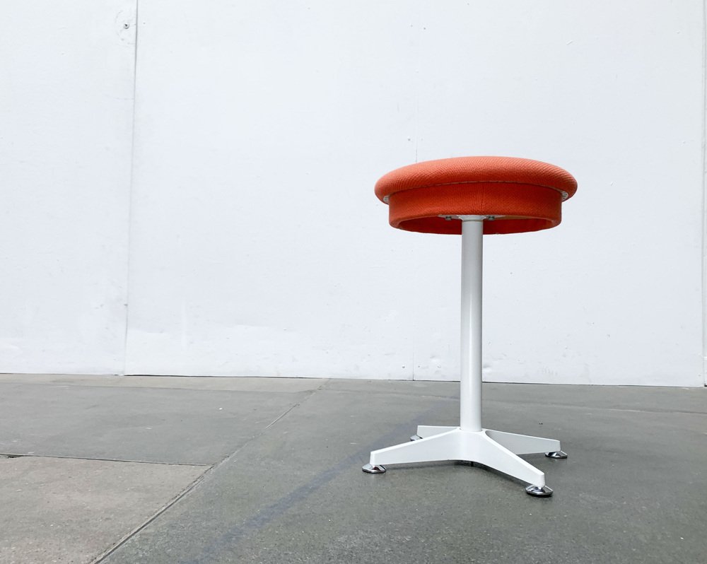 Mid-Century German Space Age Swivel Stool from Bremshey, Solingen, 1960s