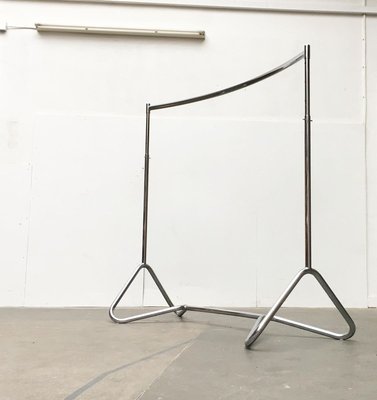 Mid-Century German Space Age Tubular Metal Coat Rack from Bremshey & Co., Solingen-UAH-857976