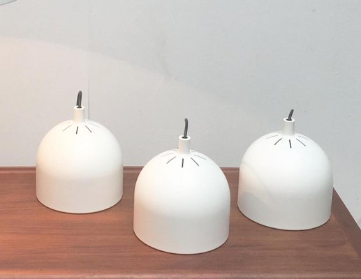 Mid-Century German Space Age White Pendant Lamp from Staff Leuchten-UAH-864041