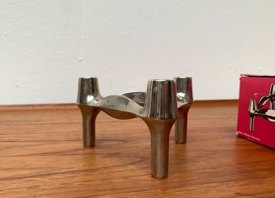 Mid-Century German Stacking Candleholder from BMF, 1960s, Set of 2-UAH-1377553