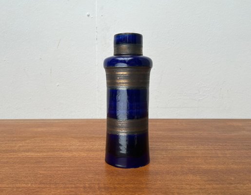 Mid-Century German Studio Pottery Bottle Vase with Lid by Cornelsen Kindermann, 1960s-UAH-1787630