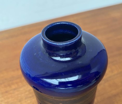 Mid-Century German Studio Pottery Bottle Vase with Lid by Cornelsen Kindermann, 1960s-UAH-1787630