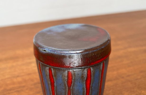 Mid-Century German Studio Pottery Box with Lid from Töpferei Bücking Börnsen, 1960s-UAH-1731908