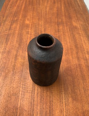 Mid-Century German Studio Pottery Brutalist Vase by Gerhard Liebenthron, 1974-UAH-951402