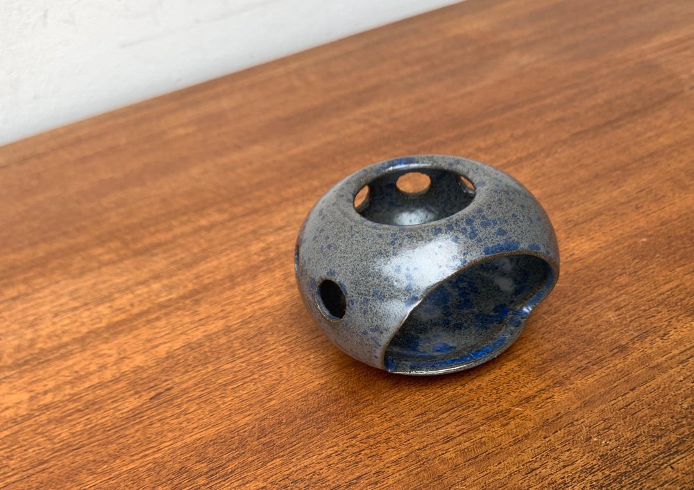 Mid-Century German Studio Pottery Candleholder by Meike Falck Nicolaisen, 1960s