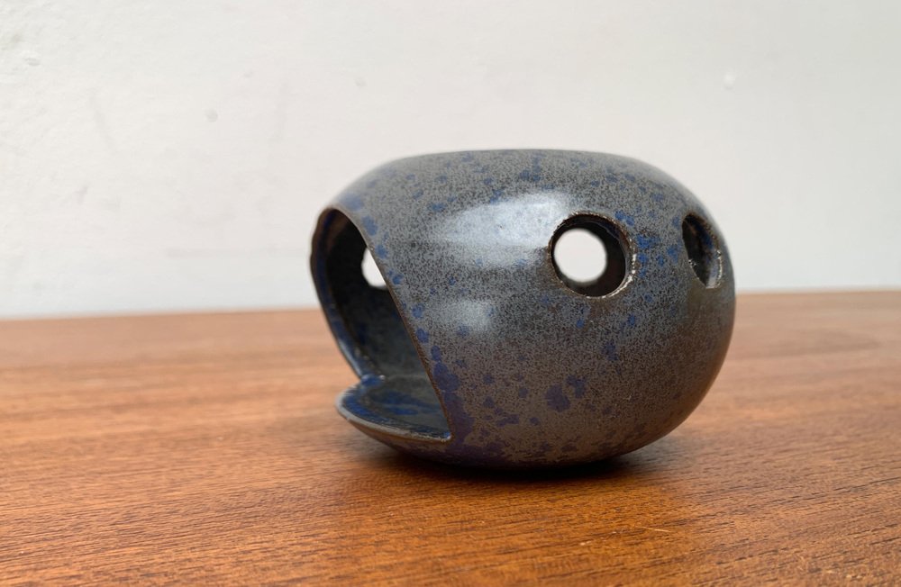 Mid-Century German Studio Pottery Candleholder by Meike Falck Nicolaisen, 1960s