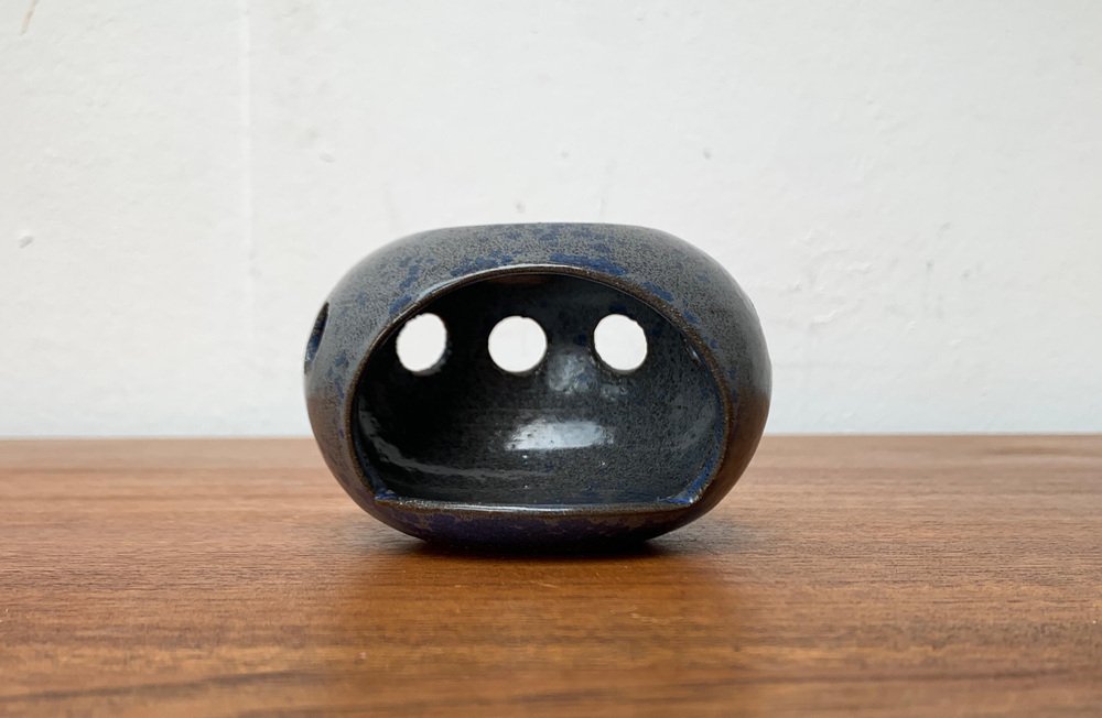 Mid-Century German Studio Pottery Candleholder by Meike Falck Nicolaisen, 1960s