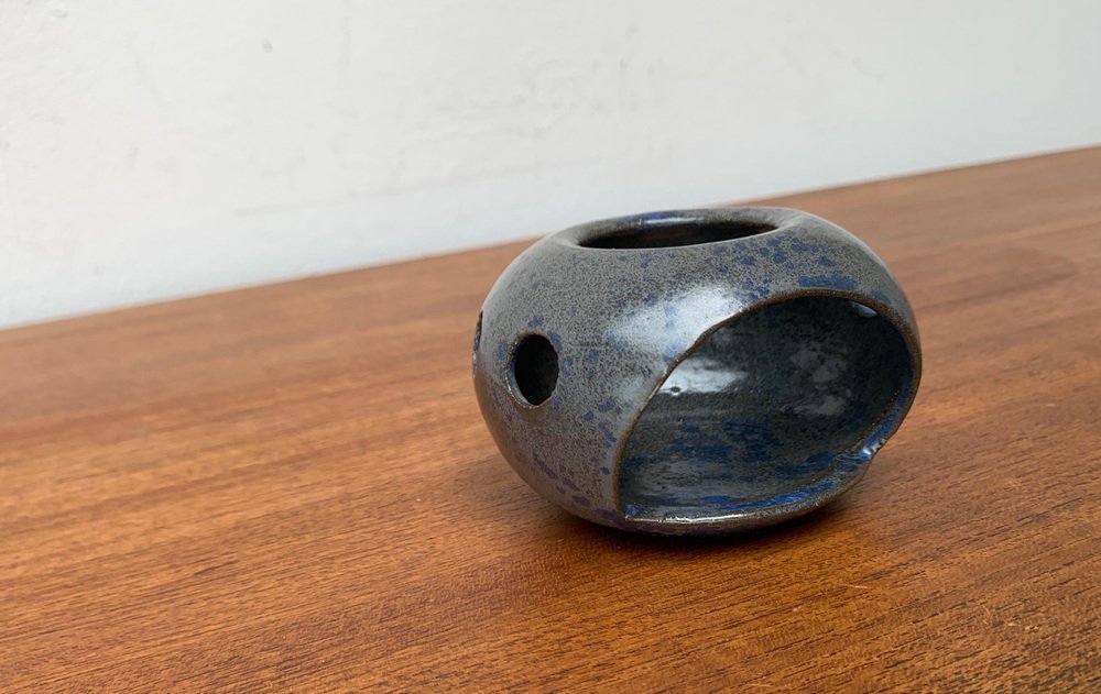 Mid-Century German Studio Pottery Candleholder by Meike Falck Nicolaisen, 1960s