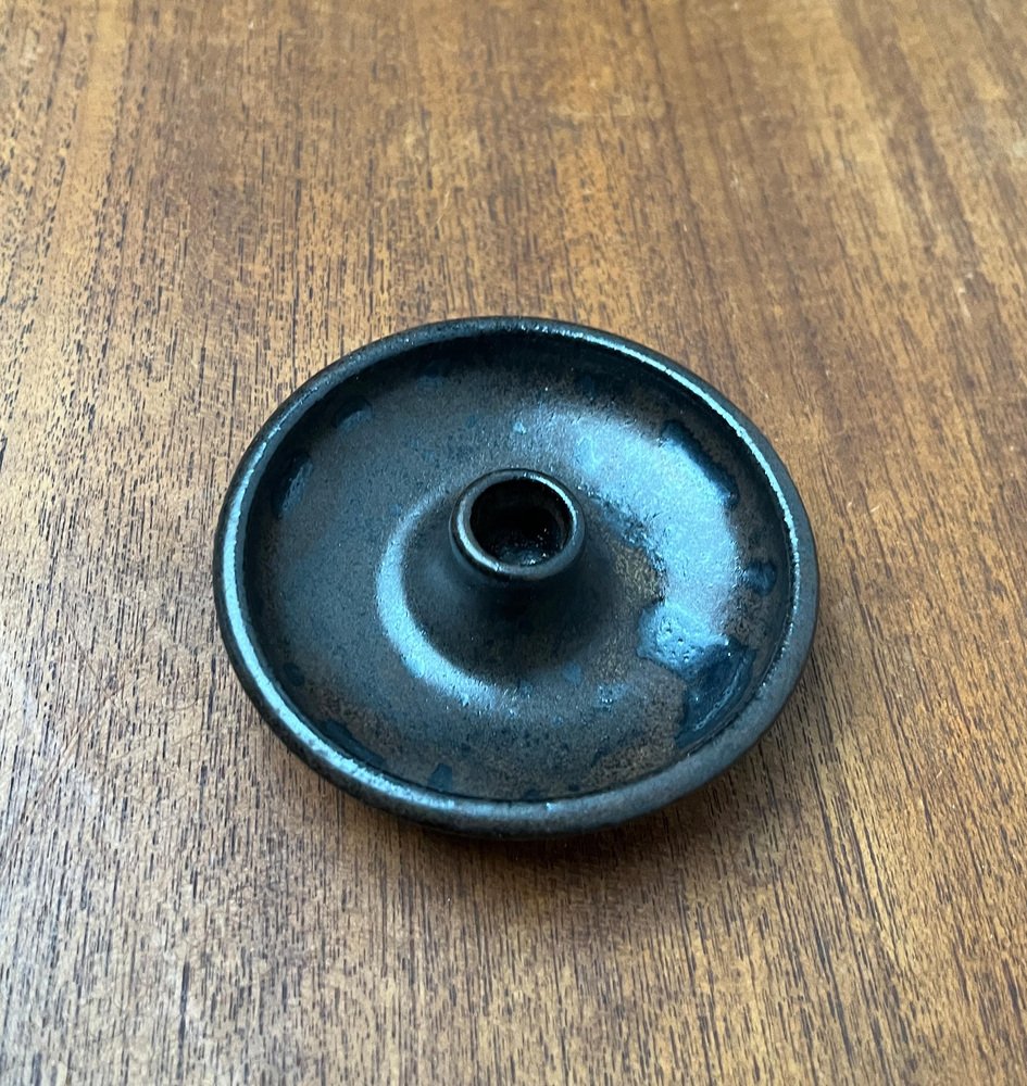 Mid-Century German Studio Pottery Candleholder by Monika Maetzel, 1960s