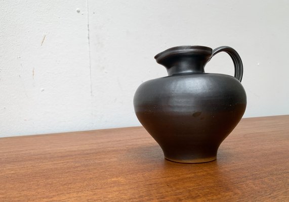 Mid-Century German Studio Pottery Carafe Vase by Josef Höhler, 1960s-UAH-1787797