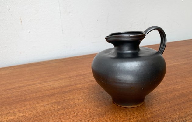 Mid-Century German Studio Pottery Carafe Vase by Josef Höhler, 1960s-UAH-1787797