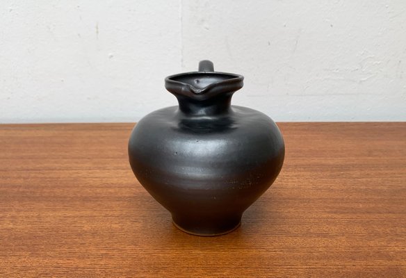 Mid-Century German Studio Pottery Carafe Vase by Josef Höhler, 1960s-UAH-1787797