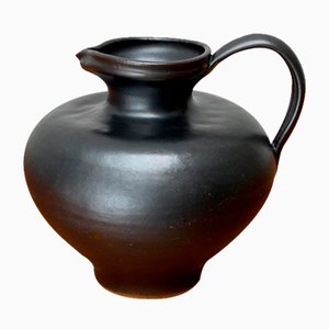 Mid-Century German Studio Pottery Carafe Vase by Josef Höhler, 1960s-UAH-1787797