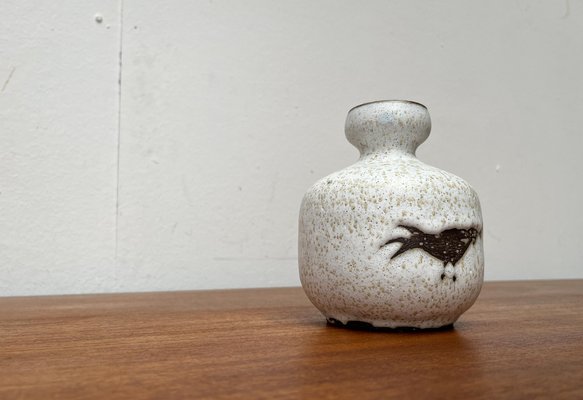 Mid-Century German Studio Pottery Vase by Karl Jüttner for Saalfeld, 1960s-UAH-1716293