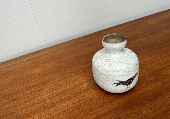 Mid-Century German Studio Pottery Vase by Karl Jüttner for Saalfeld, 1960s-UAH-1716293