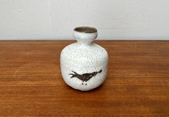 Mid-Century German Studio Pottery Vase by Karl Jüttner for Saalfeld, 1960s-UAH-1716293