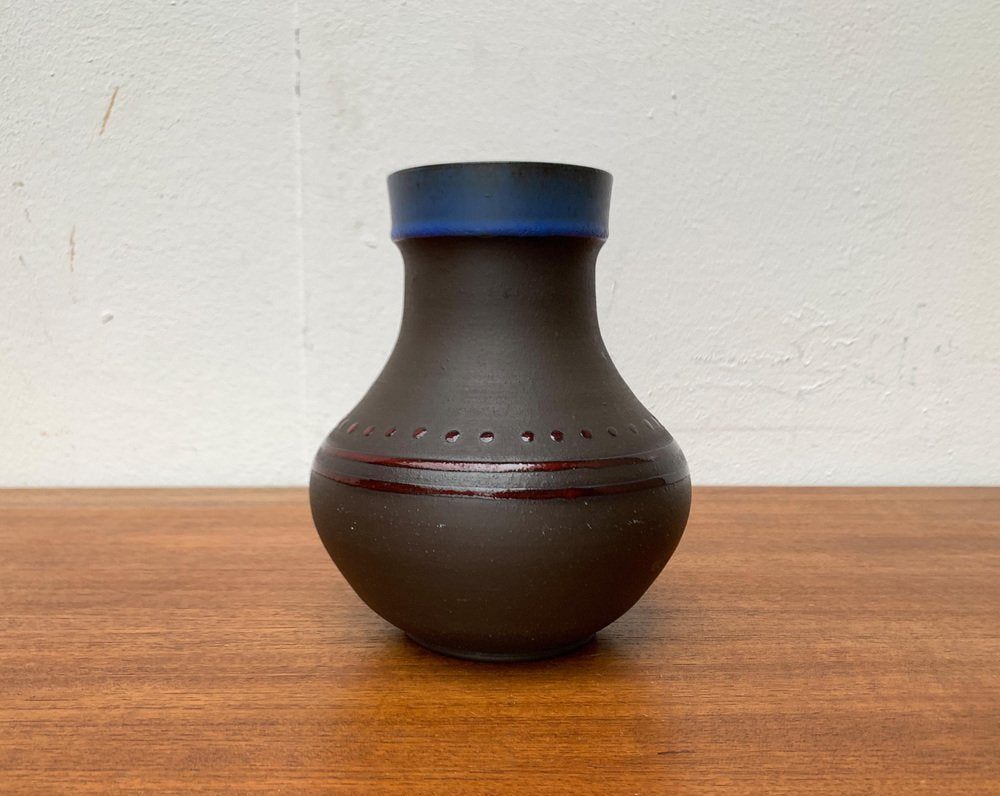 Mid-Century German Studio Pottery Vase from Pottery Bücking Börnsen, Cuxhaven, 1960s