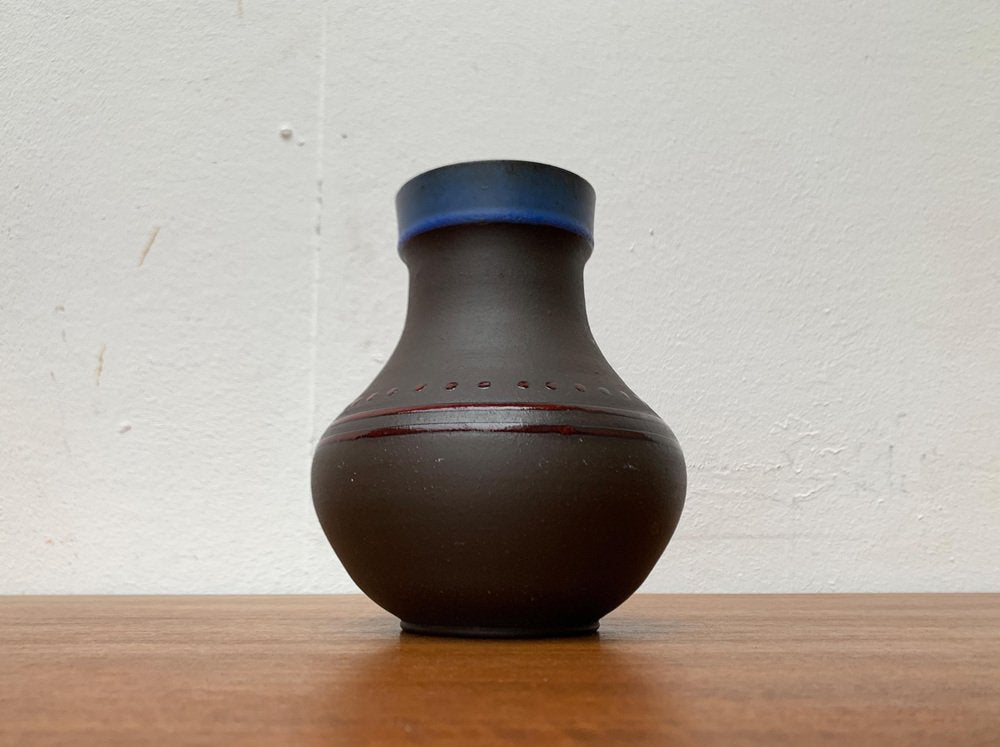 Mid-Century German Studio Pottery Vase from Pottery Bücking Börnsen, Cuxhaven, 1960s