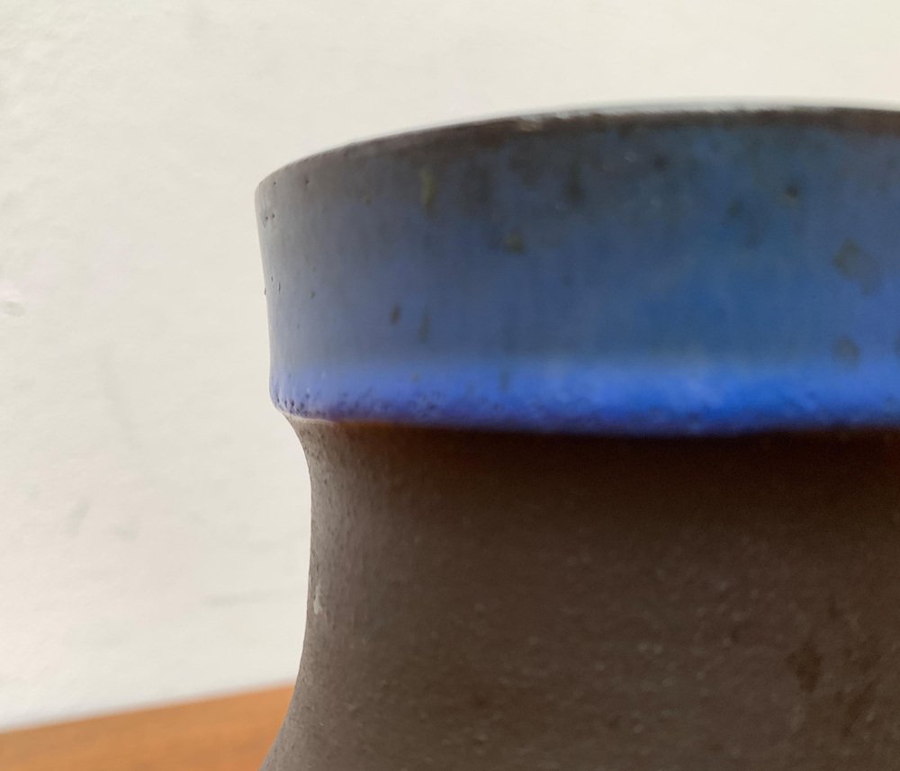 Mid-Century German Studio Pottery Vase from Pottery Bücking Börnsen, Cuxhaven, 1960s