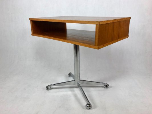 Mid-Century German Swivel Side Table, 1970s-ZCY-1376168