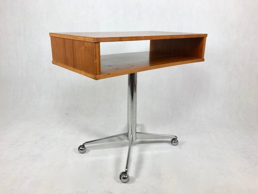 Mid-Century German Swivel Side Table, 1970s-ZCY-1376168