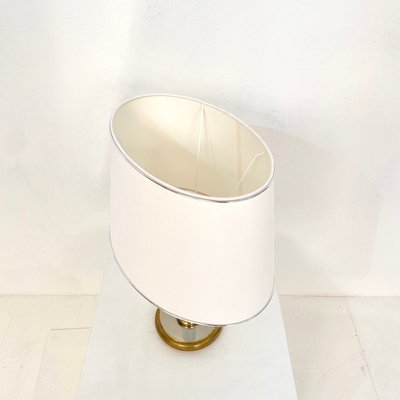 Mid-Century German Table Lamp in Chrome and Brass from Aro-Leuchte, 1971-FB-1005547