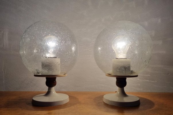 Mid-Century German Table Lamps, 1970s, Set of 2-TZ-1216233