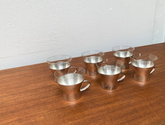 Mid-Century German Tea Glasses from WMF, 1960s, Set of 4-UAH-1289266