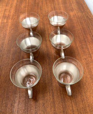 Mid-Century German Tea Glasses from WMF, 1960s, Set of 4-UAH-1289266