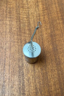 Mid-Century German Tea Strainer Ball by Wilhelm Wagenfeld for WMF, 1960s-UAH-1725184