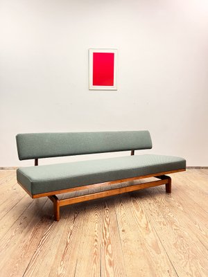 Mid-Century German Three-Seater Sofa in Cherry Wood by Hans Bellmann for Wilkhahn, 1950-DOY-1384000