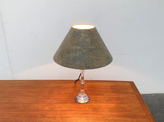 Mid-Century German Tiffany Glass Table Lamp by Ingo Maurer, 1960s-UAH-1033691