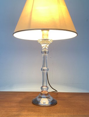 Mid-Century German Tiffany Glass Table Lamp by Ingo Maurer, 1960s-UAH-1299739