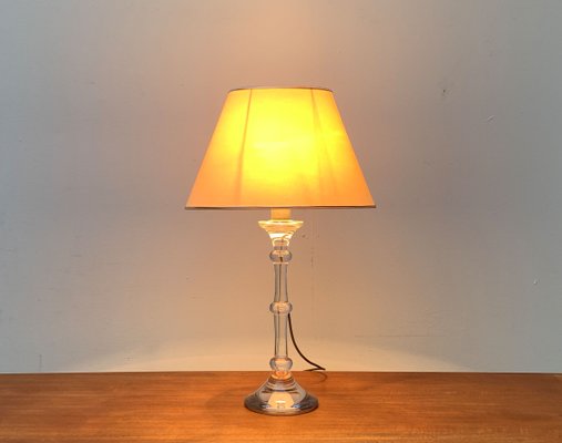 Mid-Century German Tiffany Glass Table Lamp by Ingo Maurer, 1960s-UAH-1299739