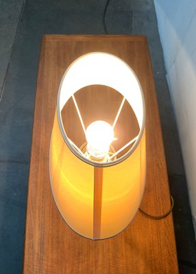 Mid-Century German Tiffany Glass Table Lamp by Ingo Maurer, 1960s-UAH-1299739