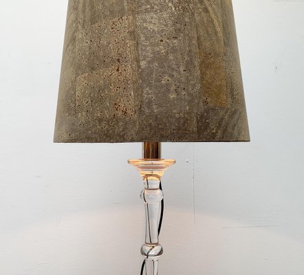 Mid-Century German Tiffany Glass Table Lamp by Ingo Maurer, 1960s-UAH-1033692