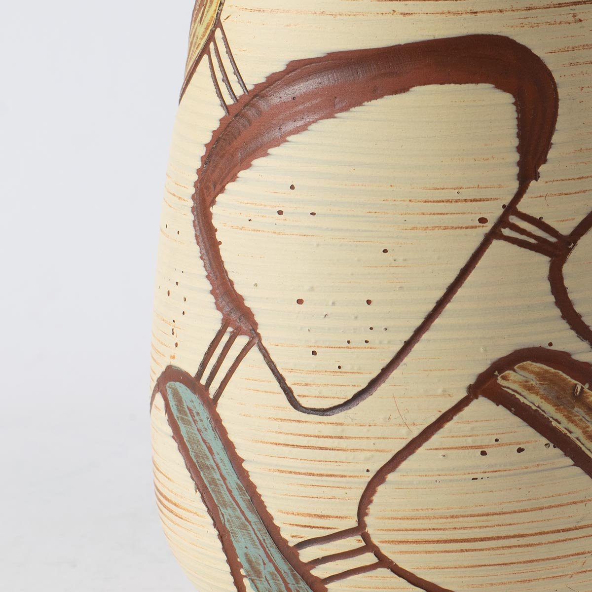 Mid-Century German Torino Vase by Franz Schwaderlapp for Sawa, 1950s