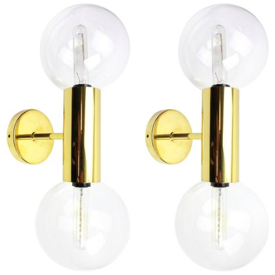 Mid-Century German Wall Sconces by Motoko Ishii by Staff, 1970s-UGR-1086132