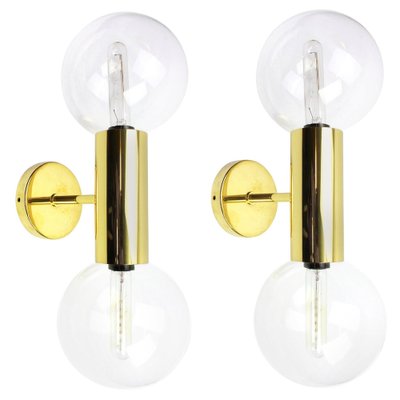 Mid-Century German Wall Sconces by Motoko Ishii for Staff, 1970s-UGR-1085468