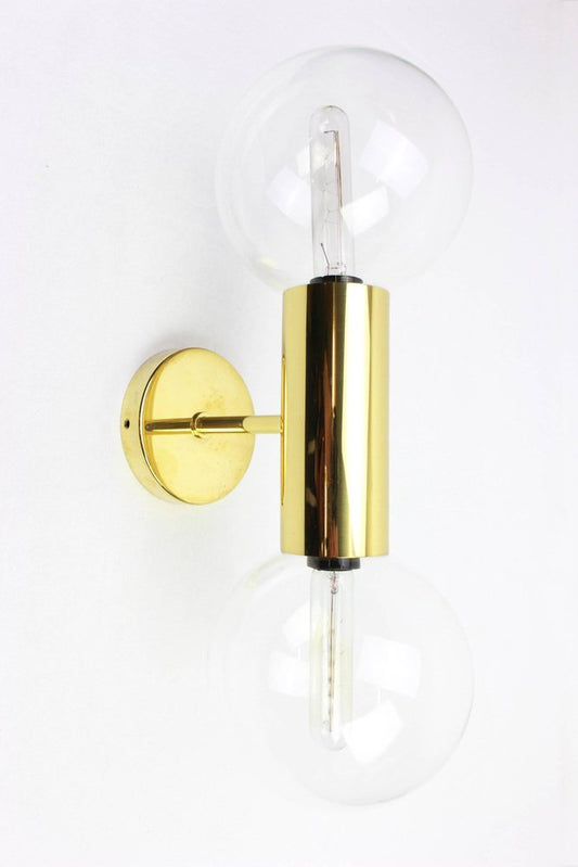 Mid-Century German Wall Sconces by Motoko Ishii for Staff, 1970s