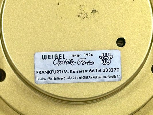 Mid-Century German Weigel Optik Foto Brass Weather Station, 1960s-ZCY-2021440