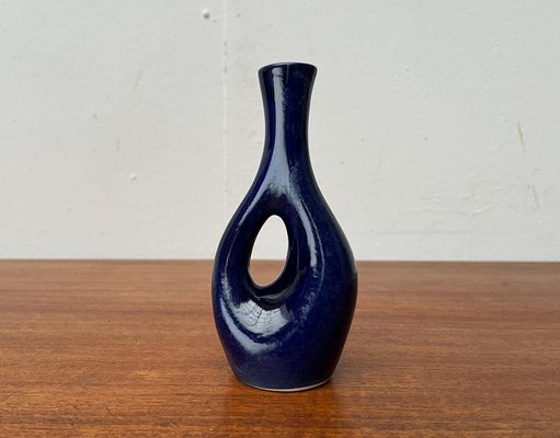 Mid-Century German West German Pottery WGP Vase with Organic Shape, 1960s-UAH-1798369