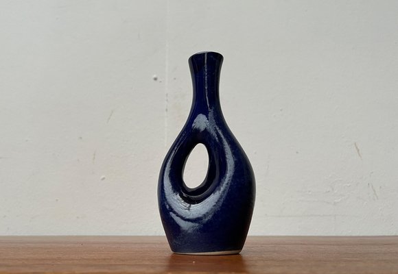 Mid-Century German West German Pottery WGP Vase with Organic Shape, 1960s-UAH-1798369