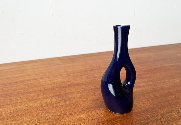 Mid-Century German West German Pottery WGP Vase with Organic Shape, 1960s-UAH-1798369