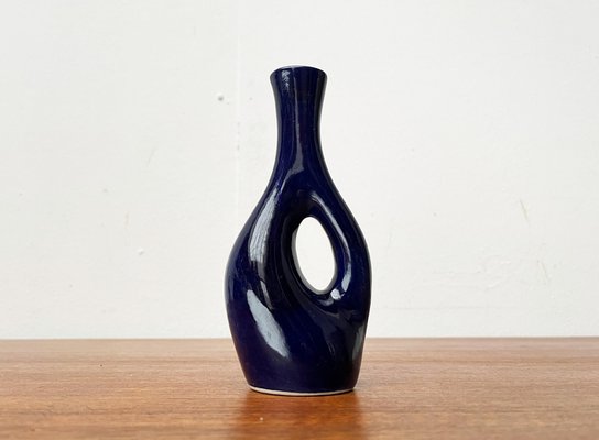 Mid-Century German West German Pottery WGP Vase with Organic Shape, 1960s-UAH-1798369