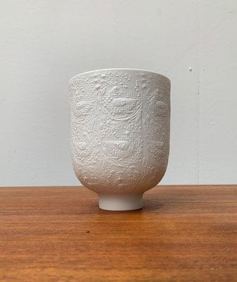 Mid-Century German White Porcelain Candleholder by Bjørn Wiinblad for Rosenthal-UAH-979566